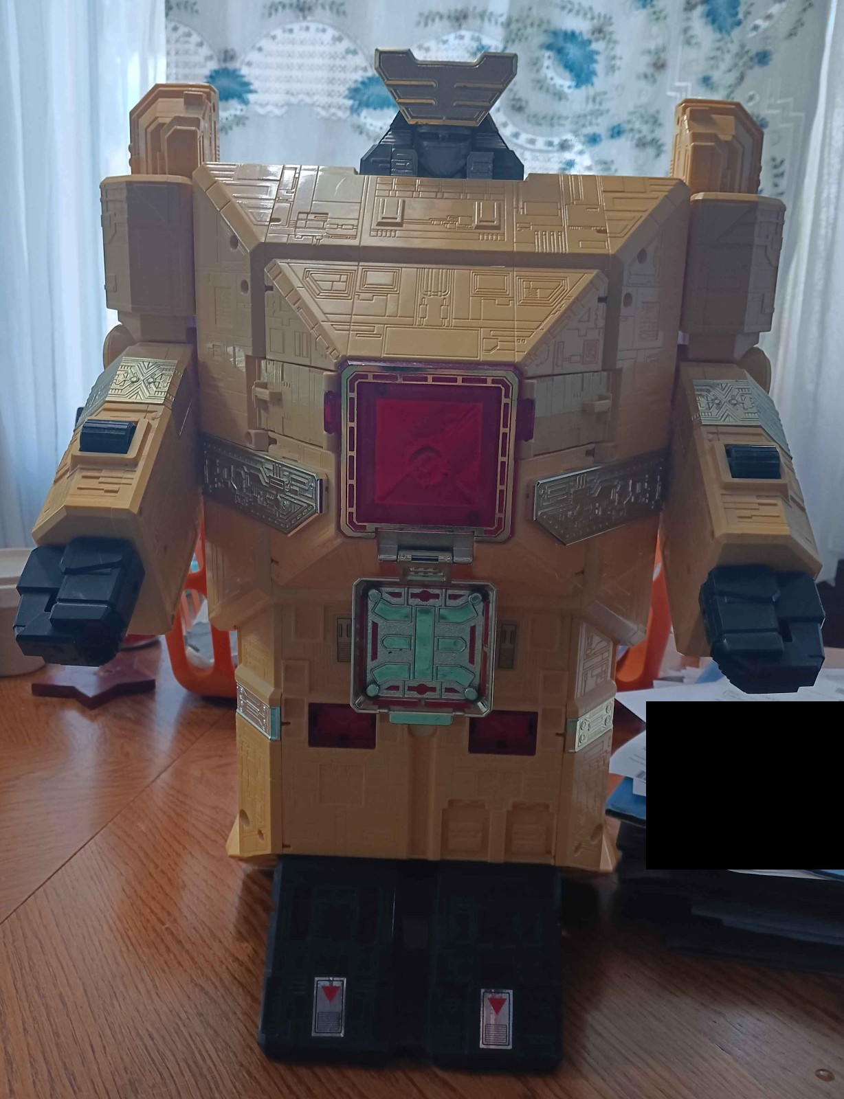 Bandai Power Rangers Zeo Deluxe Pyramidas Carrier Zord 90% Completo 1996