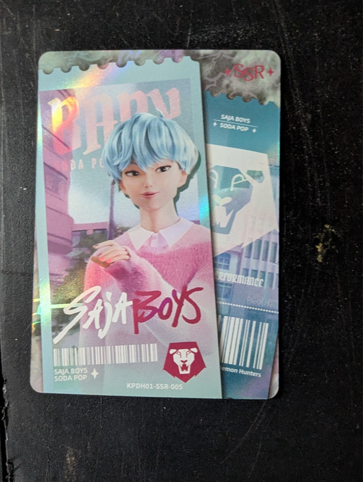 kpop demon hunter card saja boys  baby SSR