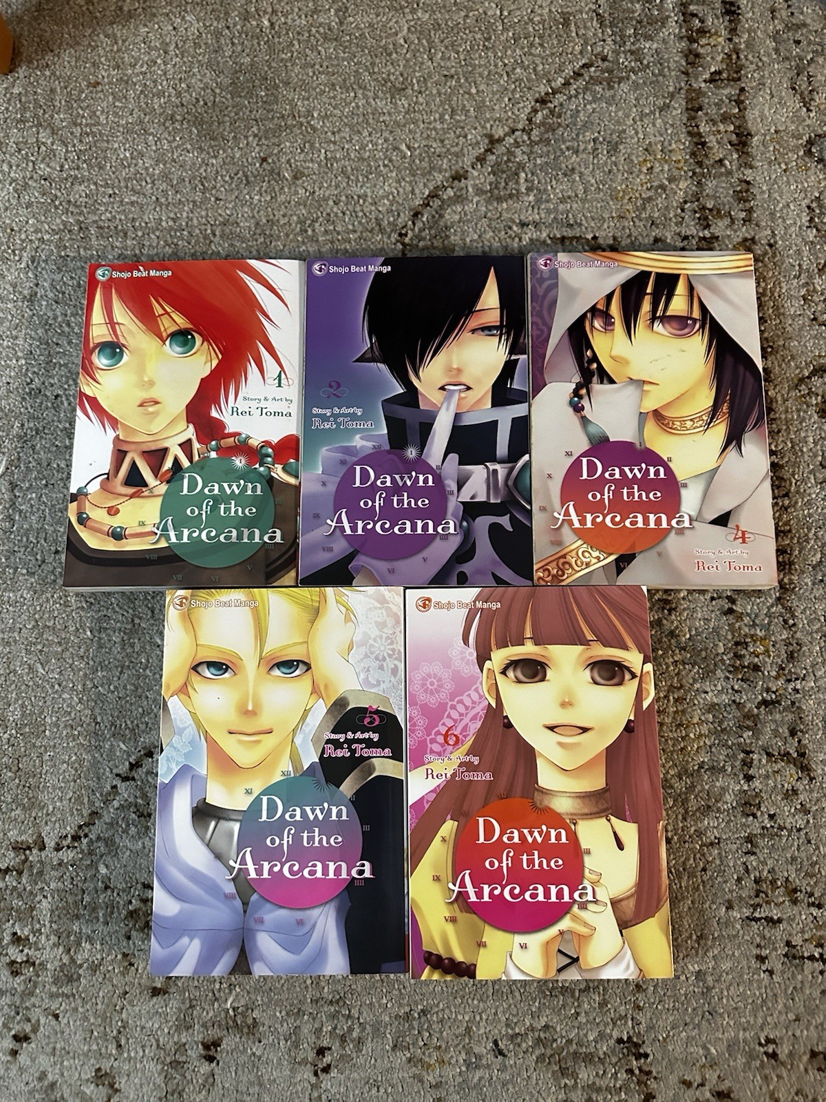 Dawn of The Arcana Volume 1 2 4 5 6 Edizione Inglese Viz Media Shojo Beat