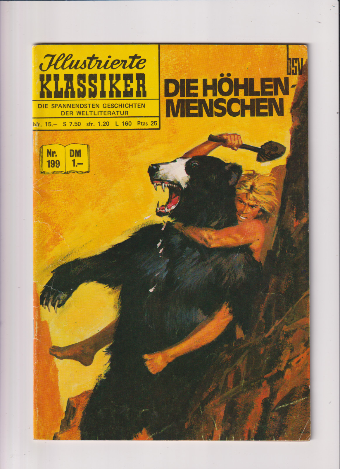 Classici illustrati 199 Gli uomini delle caverne BSV