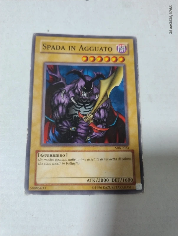 Carta magic spada in agguato