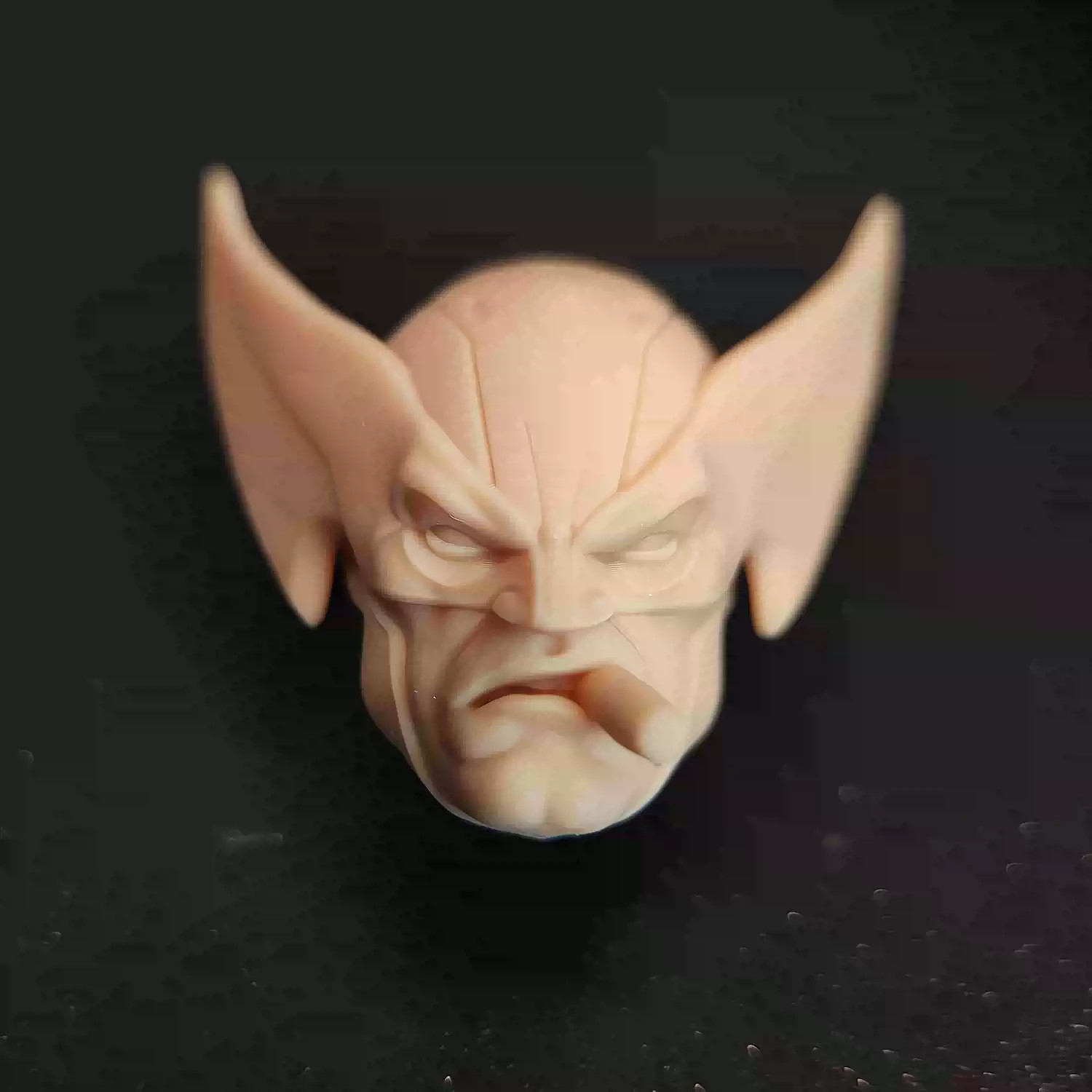 H1375 Unpainted Head Sculpt Wolverine 1/18 1/12 1/10 for 3.75" 6" 7" Figure Body