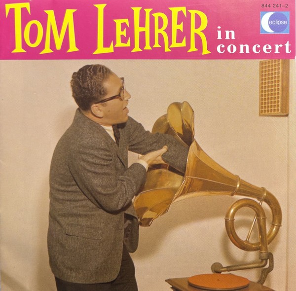 Tom Lehrer In Concert (987) 23 Track CD Album plus Picture Sleeve Eclipse