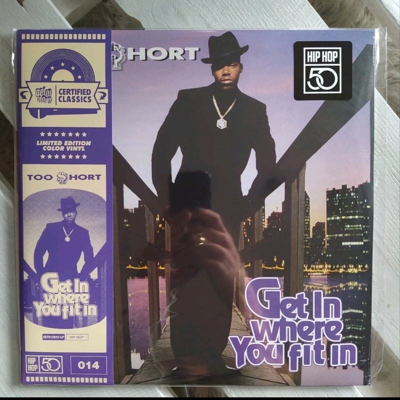 Too Short - Get In Where You Fit In (LP) OBI Transparent Purple Vinyl