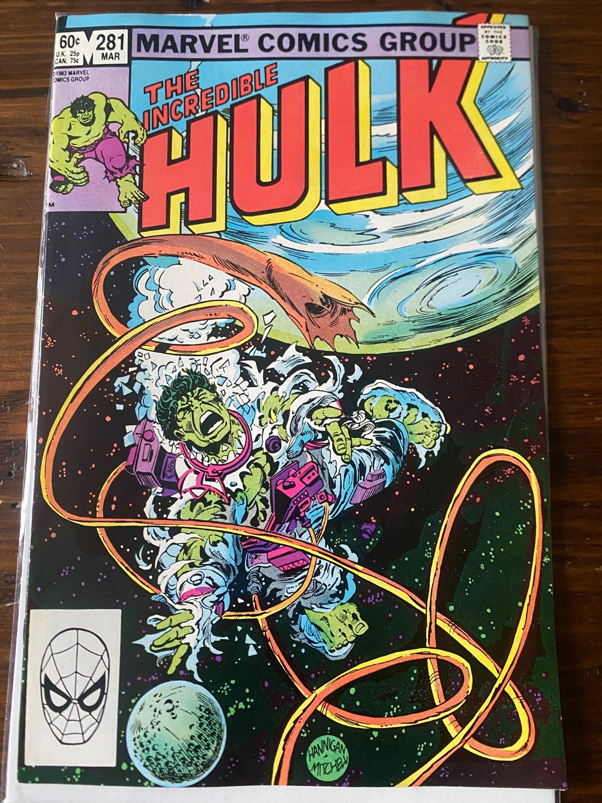 1983 THE INCREDIBLE HULK #281 9.0 VF/NM
