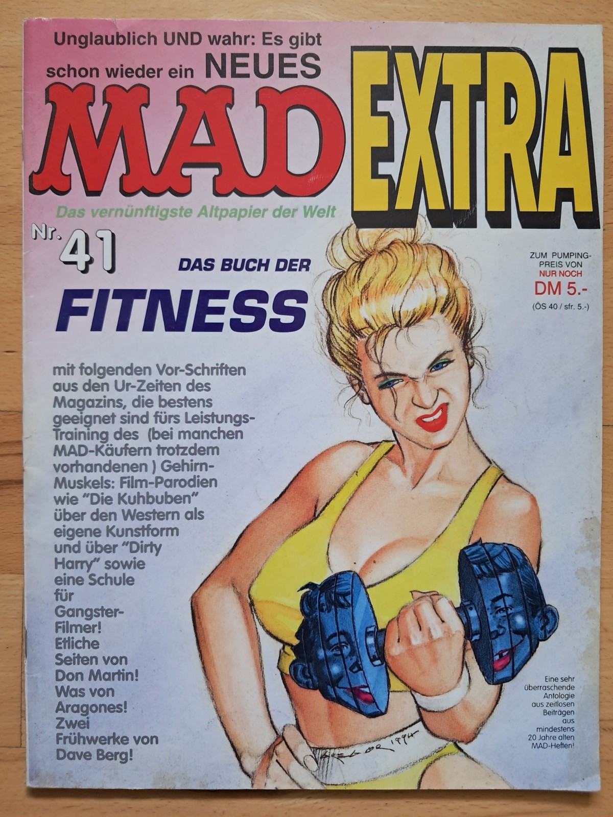 MAD Extra n.41 - BSV COMICHEFT Satira Z1-2 PRIMA EDIZIONE ORIGINALE