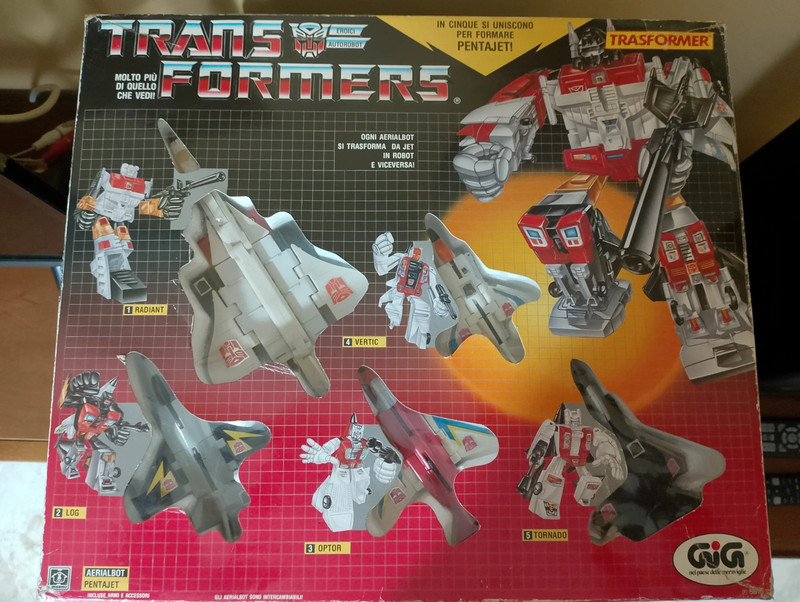 Transformers Pentajet GIG