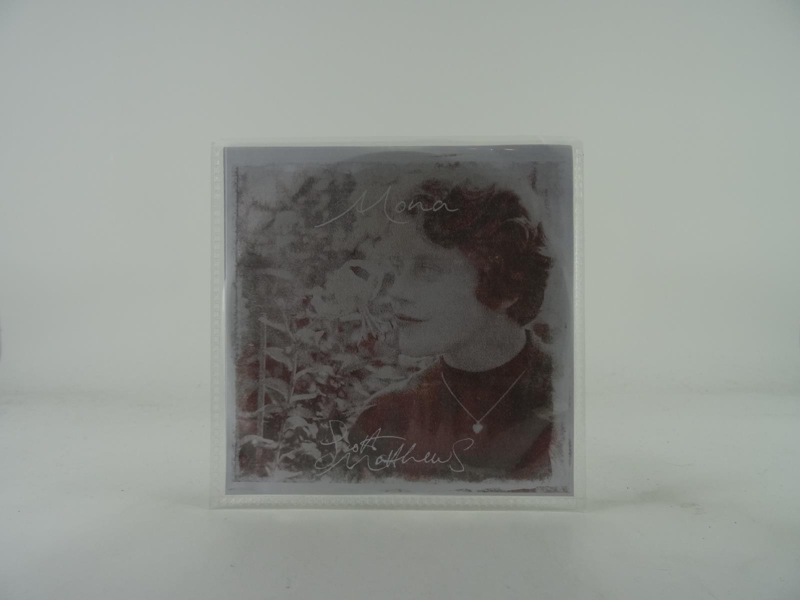 SCOTT MATTHEWS MONA (A47) 1 Track Promo CD Single including Picture Sleeve THIRT