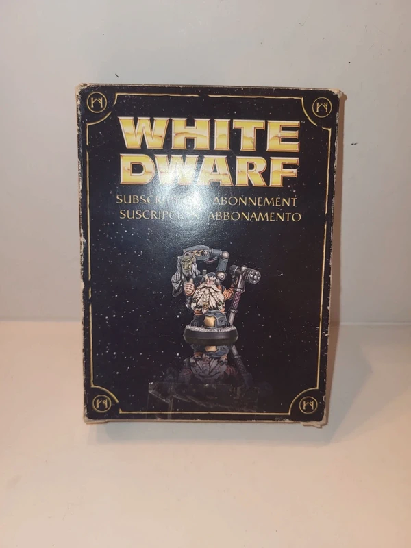 Grombrindal Nain Blanc Squat Warhammer 40K – White Dwarf 2009 Rare