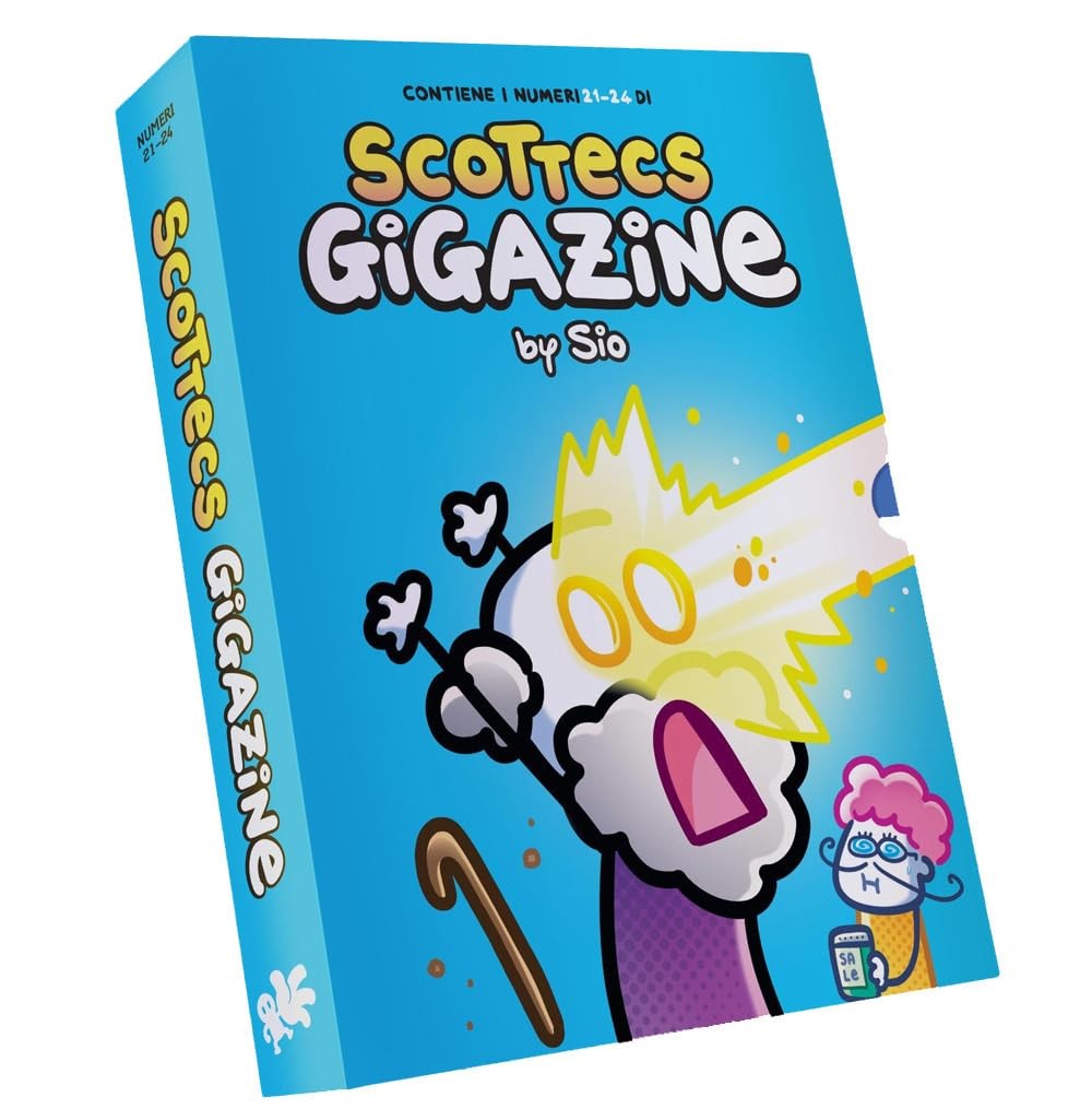 Scottecs Gigazine Cofanetto 6 Vol 21-24 Sky / Pale Blue Broché BD humoristiques