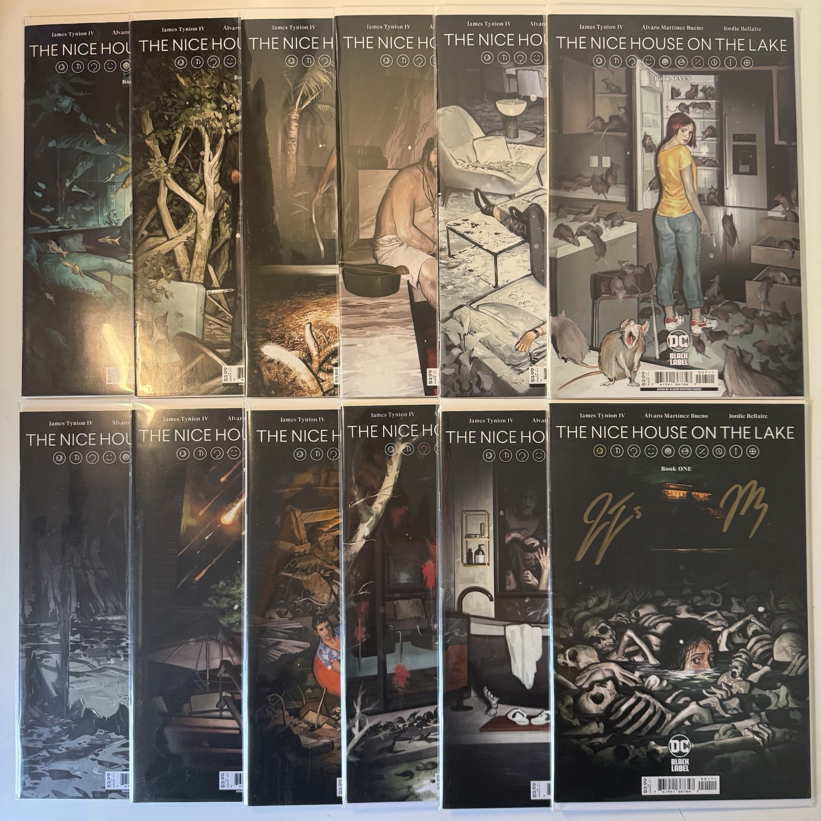 SIGNED | The Nice House on the Lake #1-12 1st Print Complete Series (2021, DC)