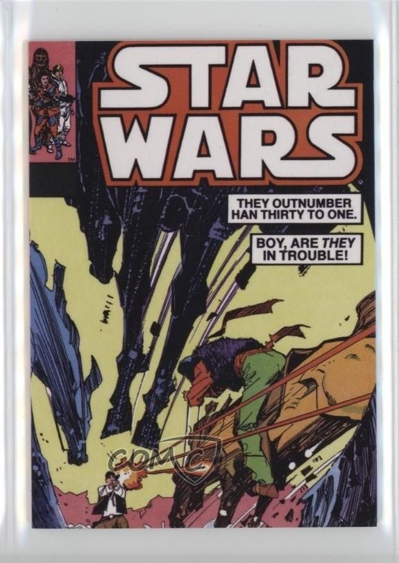 2024 Topps Star Wars capolavoro Marvel copertine fumetti #101 novembre 1985 1u8m