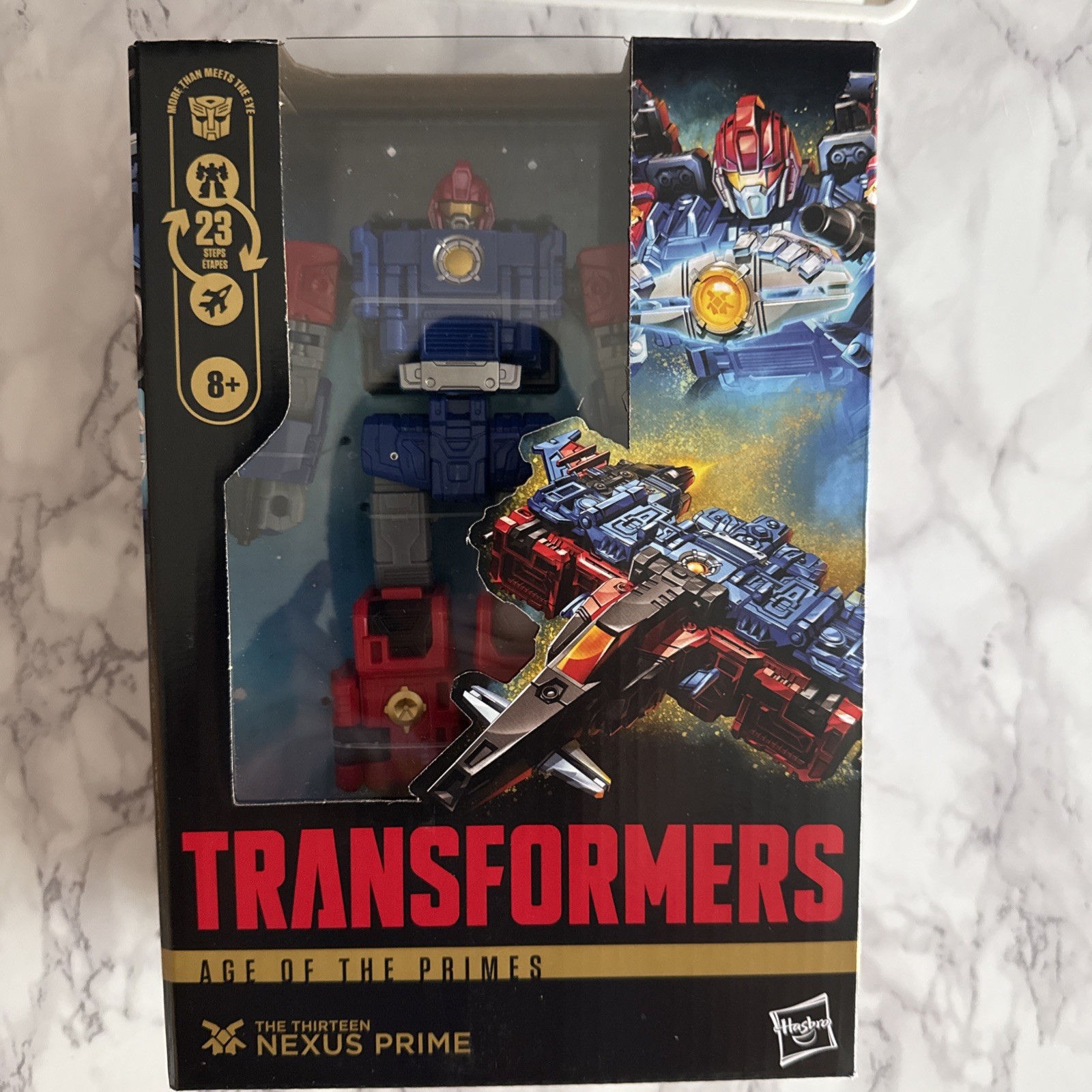 Transformers Age of Primes Voyager Nexus Prime The Thirteen Hasbro nuovo con scatola