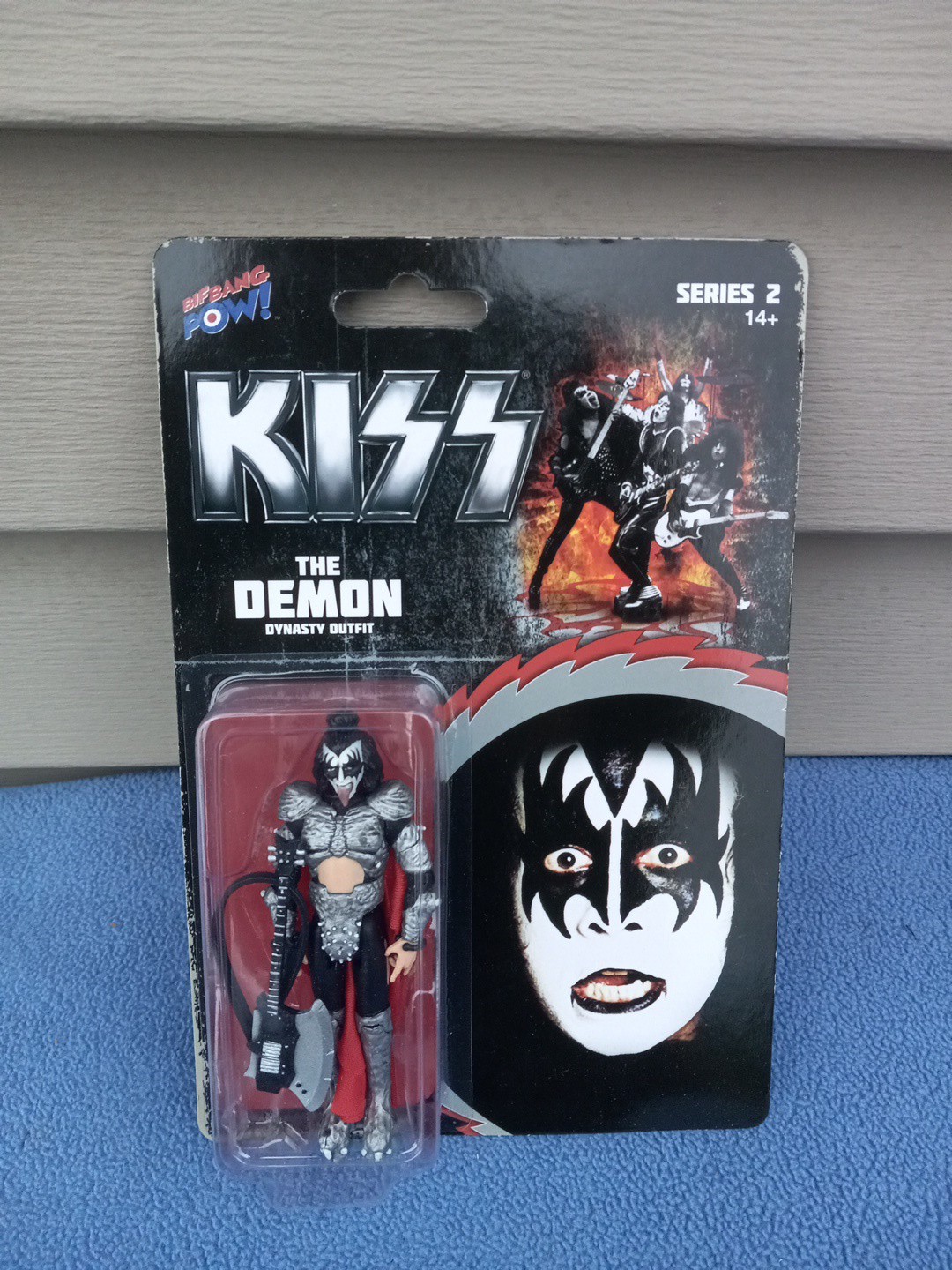 KISS ~ Aucoin  Demon/ Gene Simmons ACTION FIGURE ~ DYNASTY ~ BIF BANG POW 2016