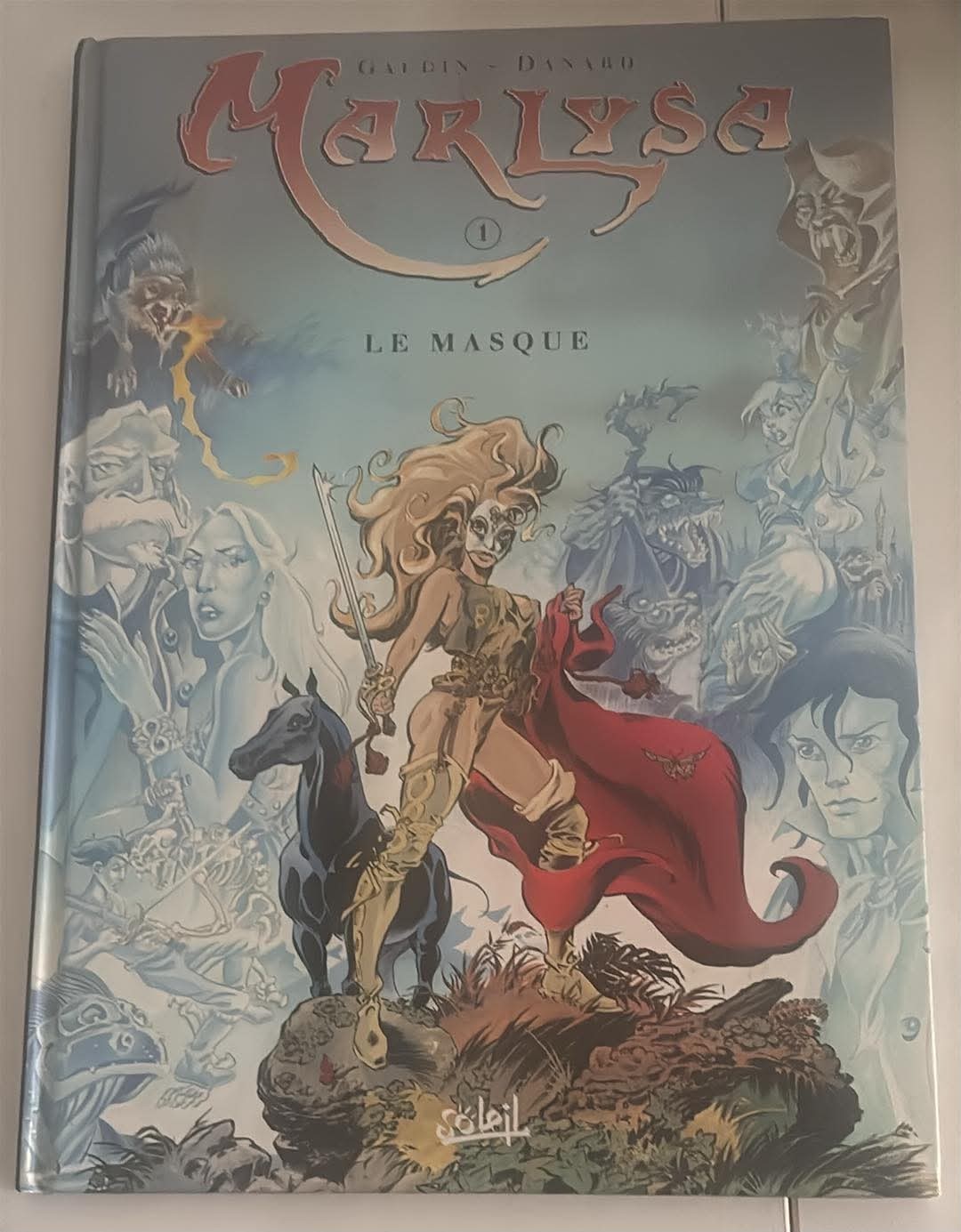 BD-MARLYSA-TOME 1-LE MASQUE-EO SOLEIL-GAUDIN DANARD-ORIGINALE-TBE