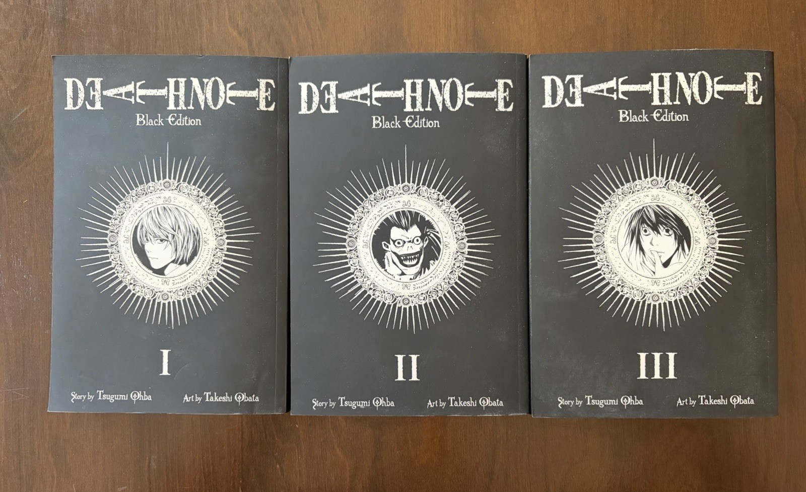 Death Note Black Edition, Vol.1-3. Contiene 6 volumi