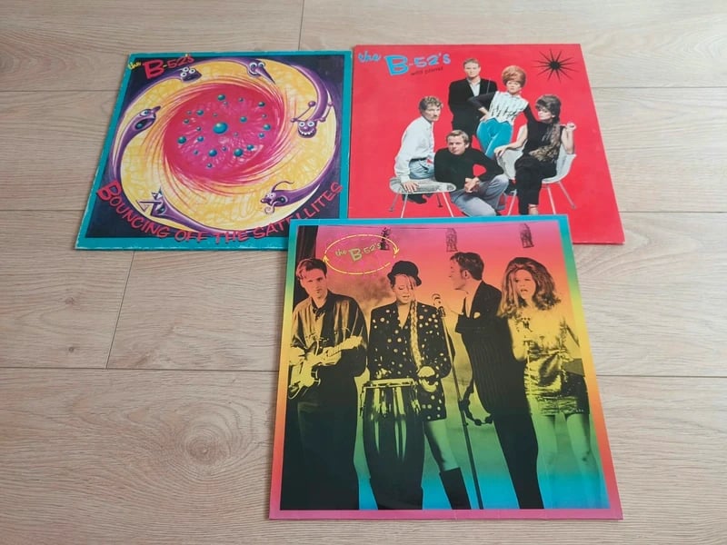 Lote 3 Vinilos LP The B-52's