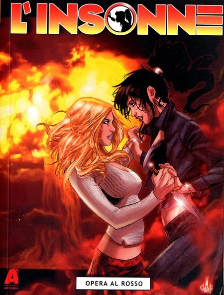 INSONNE # 3 - OPERA AL ROSSO - COPERTINA MARCO CHECCHETTO - ARCADIA