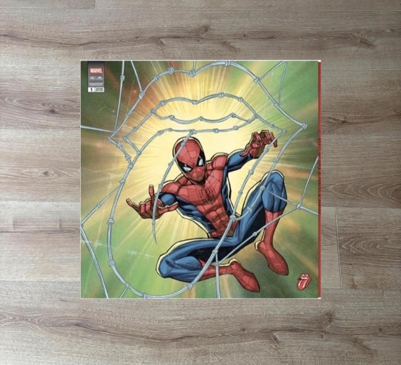 The Rolling Stones x Marvel - Foreign Tongues vinyl + comic book