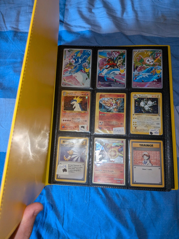 Album carte pokemon new/old condizioni miste