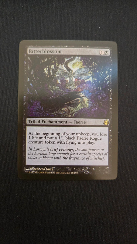 Bitterblossom - fan art play test card