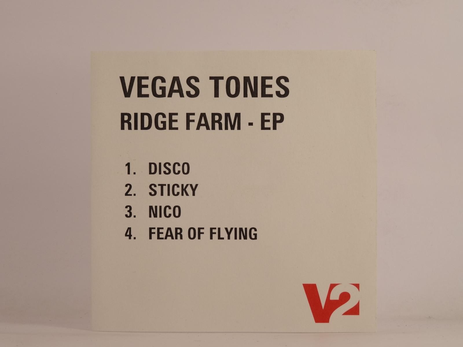 VEGAS TONES RIDGE FARM - EP (F24) 4 Track Promo CD Single plus White Sleeve 
