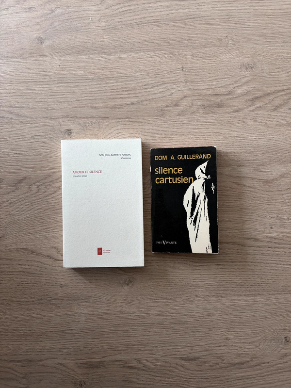 Spiritualité cartusienne - Lot de 2 livres