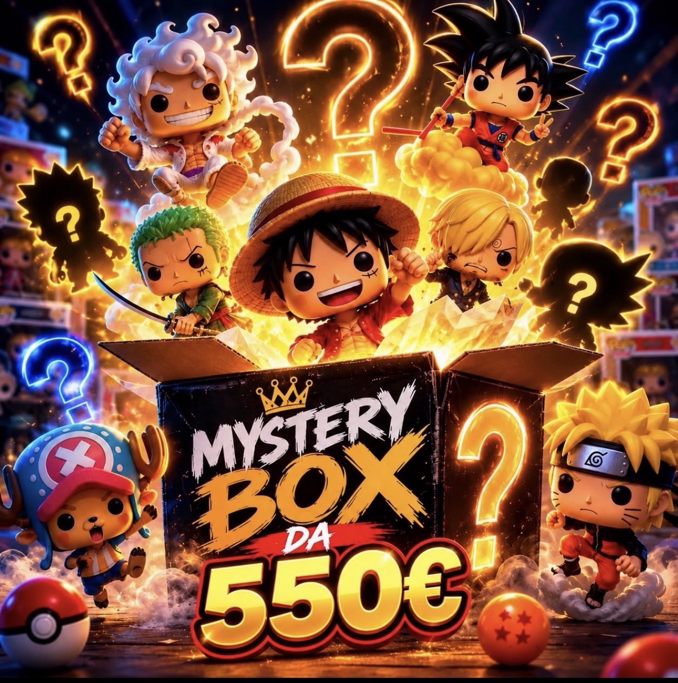 Mystery Box dal valore Garantito di 550€