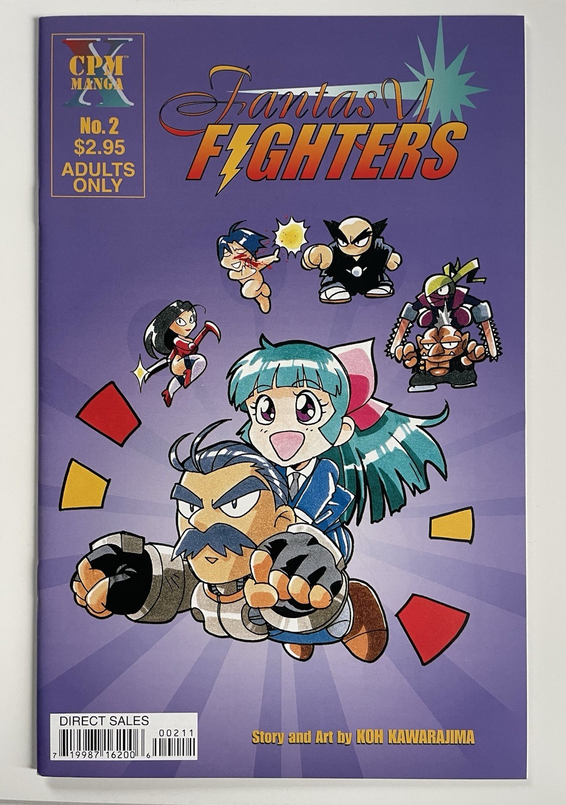 Fantasy Fighters 2 Adult 2000 CPM manga/fumetto