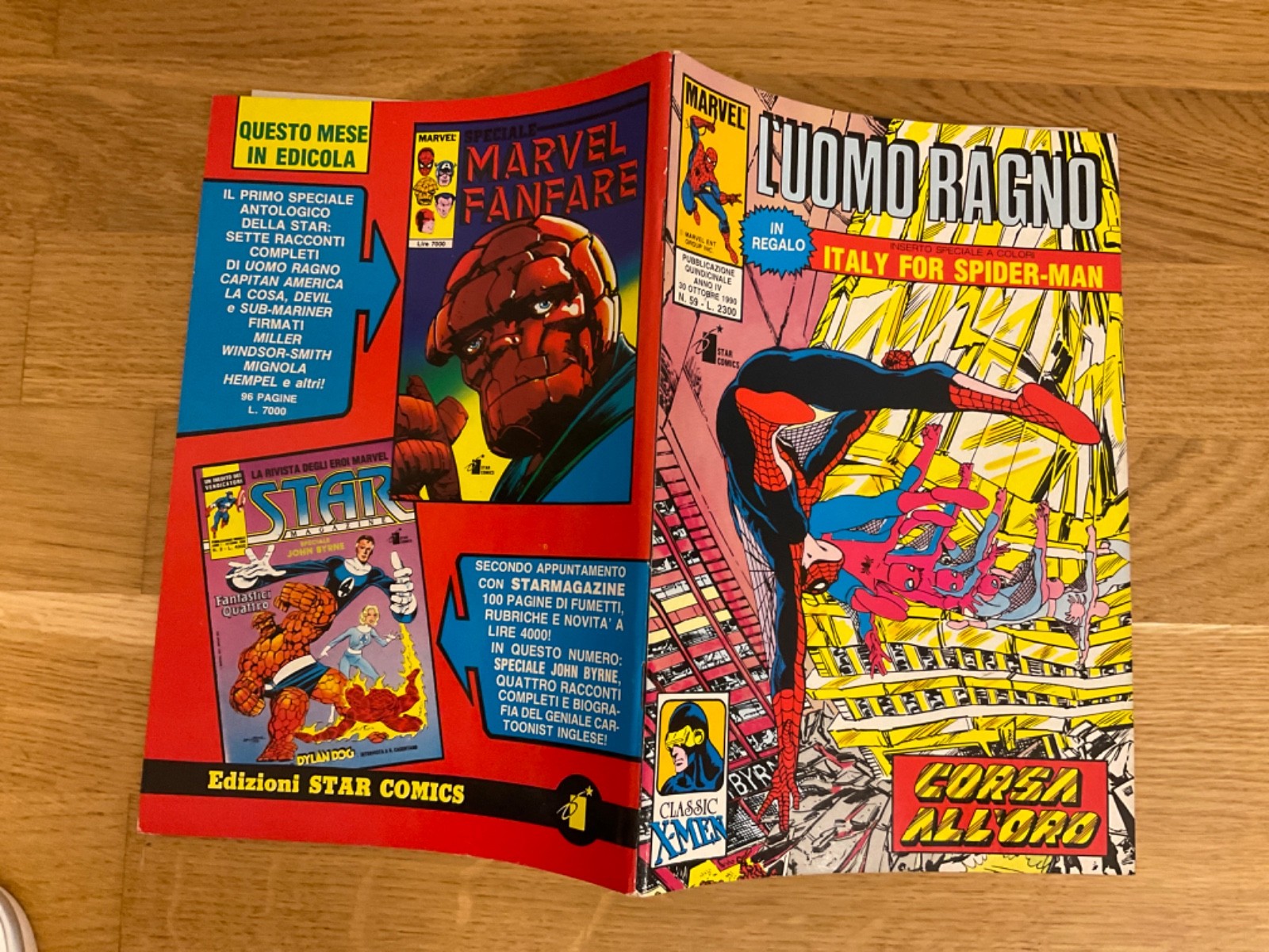 L’UOMO RAGNO n. 59  - 1990 STAR COMICS  - SPIDERMAN MARVEL