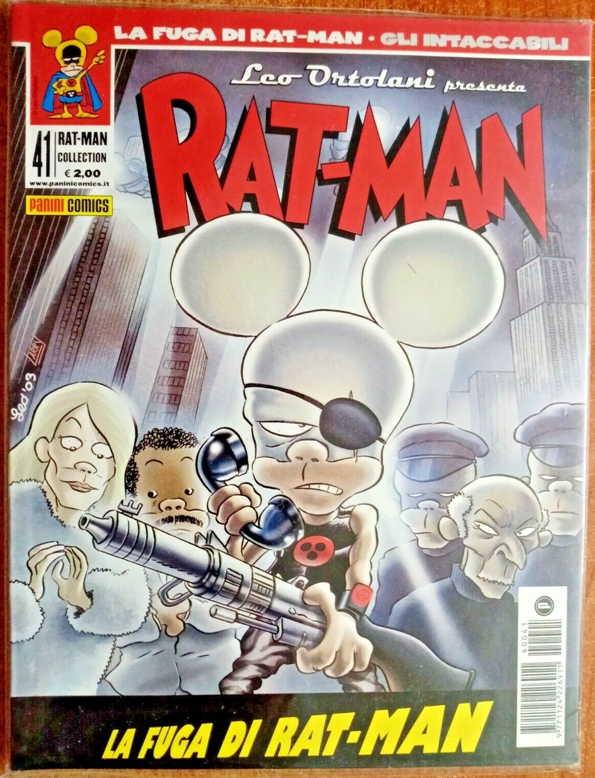 Rat-Man - Fumetto Panini Comics-N.41-RIF.N.7568-NEW/PERFECT