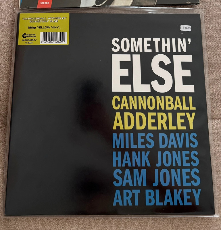 Somethin Else Cannonball Adderley *NEW*