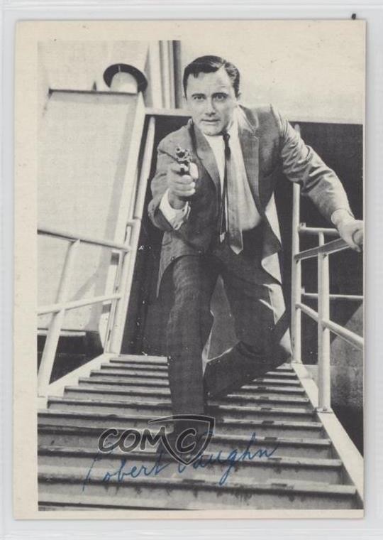 1965 Topps L'uomo dello zio Robert Vaughn #32 0nr3