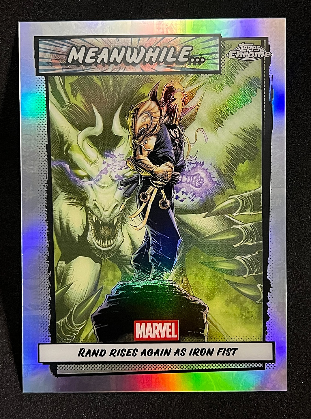 2026 Topps Chrome Marvel nel frattempo MW-13