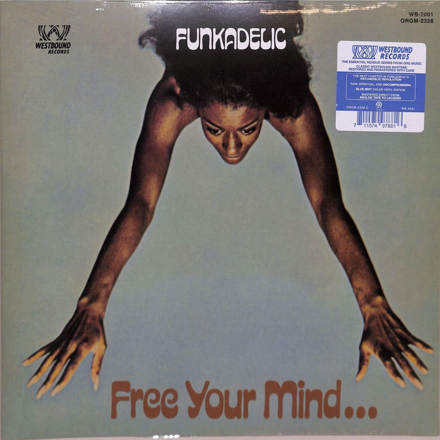 Funkadelic / FREE YOUR MIND AND YOUR ASS WILL FOLLOW (LTD BLUE LP) / ORG Music