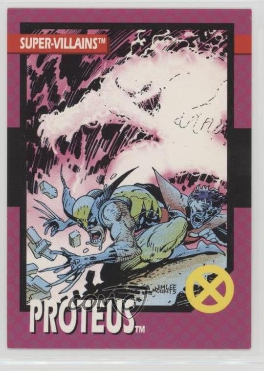 1992 Impel Marvel X-Men Proteus #44 1k3