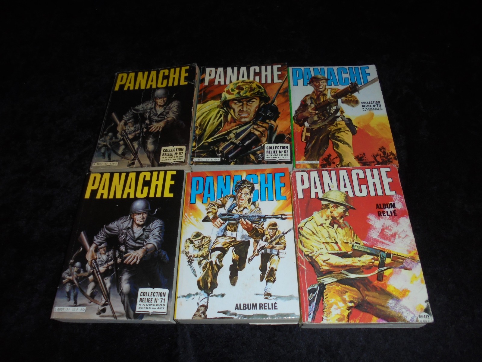 Lot Panache 6 albums Editions Impéria