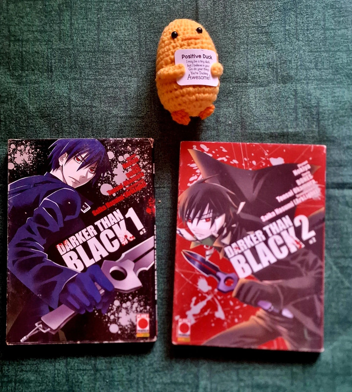 Darker than black - planet manga 1 e 2