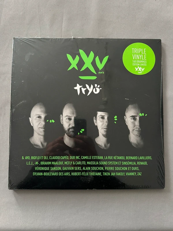 Tryo – XXV – Triple Vinyle 3LP Édition Limitée 140g Neuf sous blister