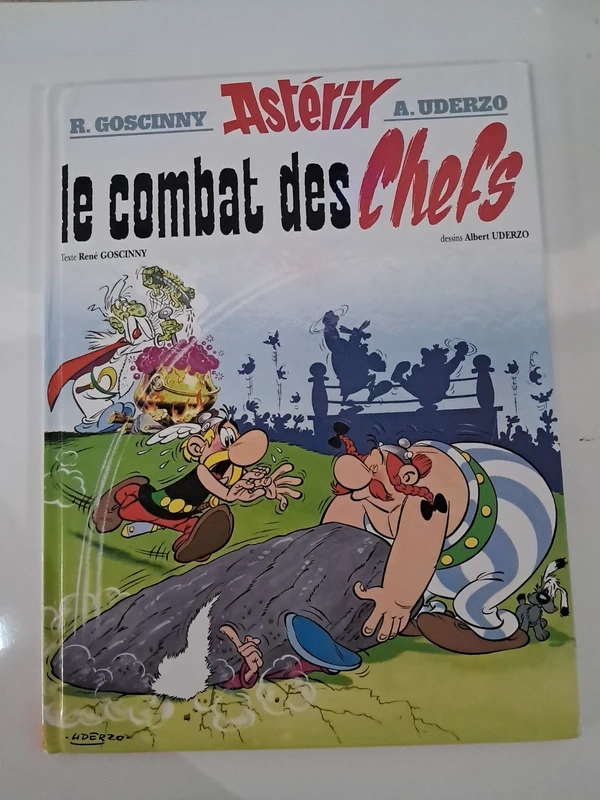 Livre Asterix le combat des chefs