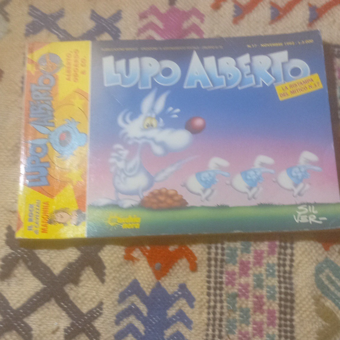 Glenat Italia L'oroscopo '93 di Lupo Alberto, Silver, fumetto ITA 1993