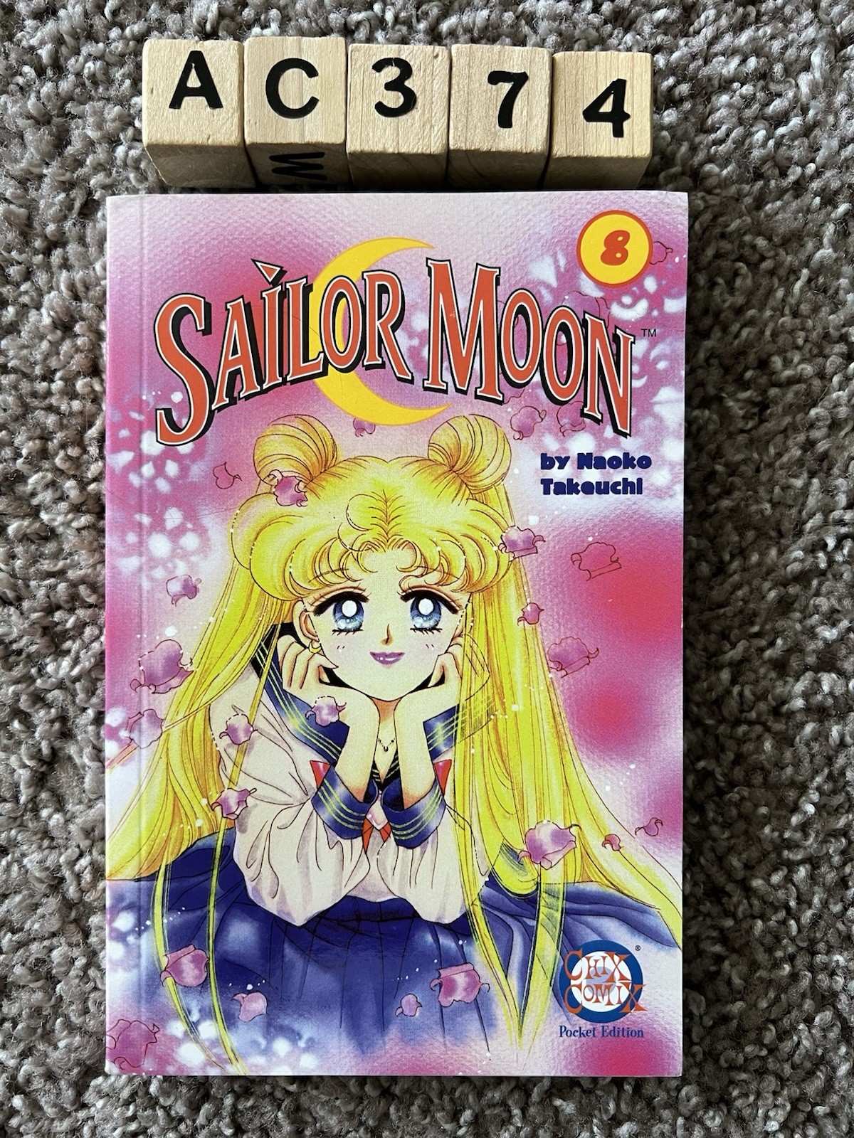 Sailor Moon Vol 8 TPB Pocket Edition Inglese Naoko Takeuchi Piegato
