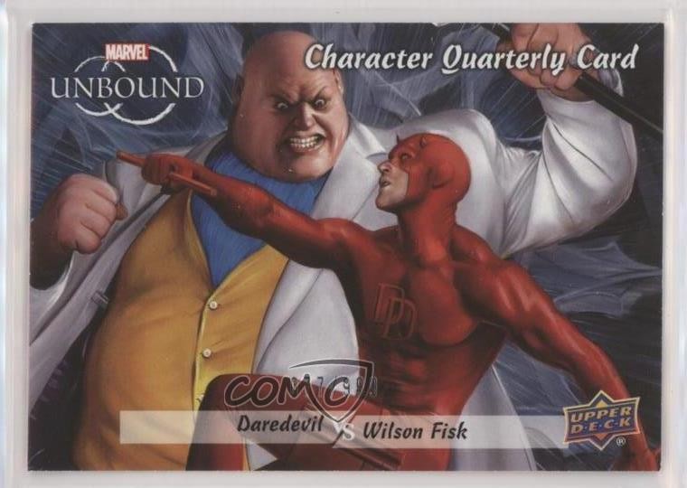 Upper Deck 2022 Marvel Unbound 377/999 vs Wilson Fisk Daredevil #BP-1 0tg8