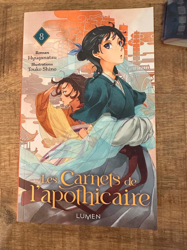 Roman - les carnets de l apothicaire - tome 8