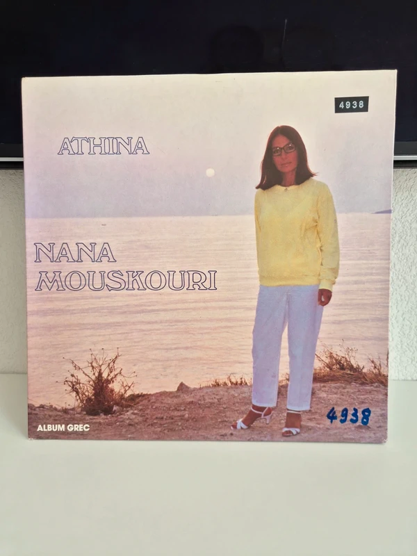 Nana Mouskouri – Athina – 33T Vinyle Philips 818 111-1 – 1984