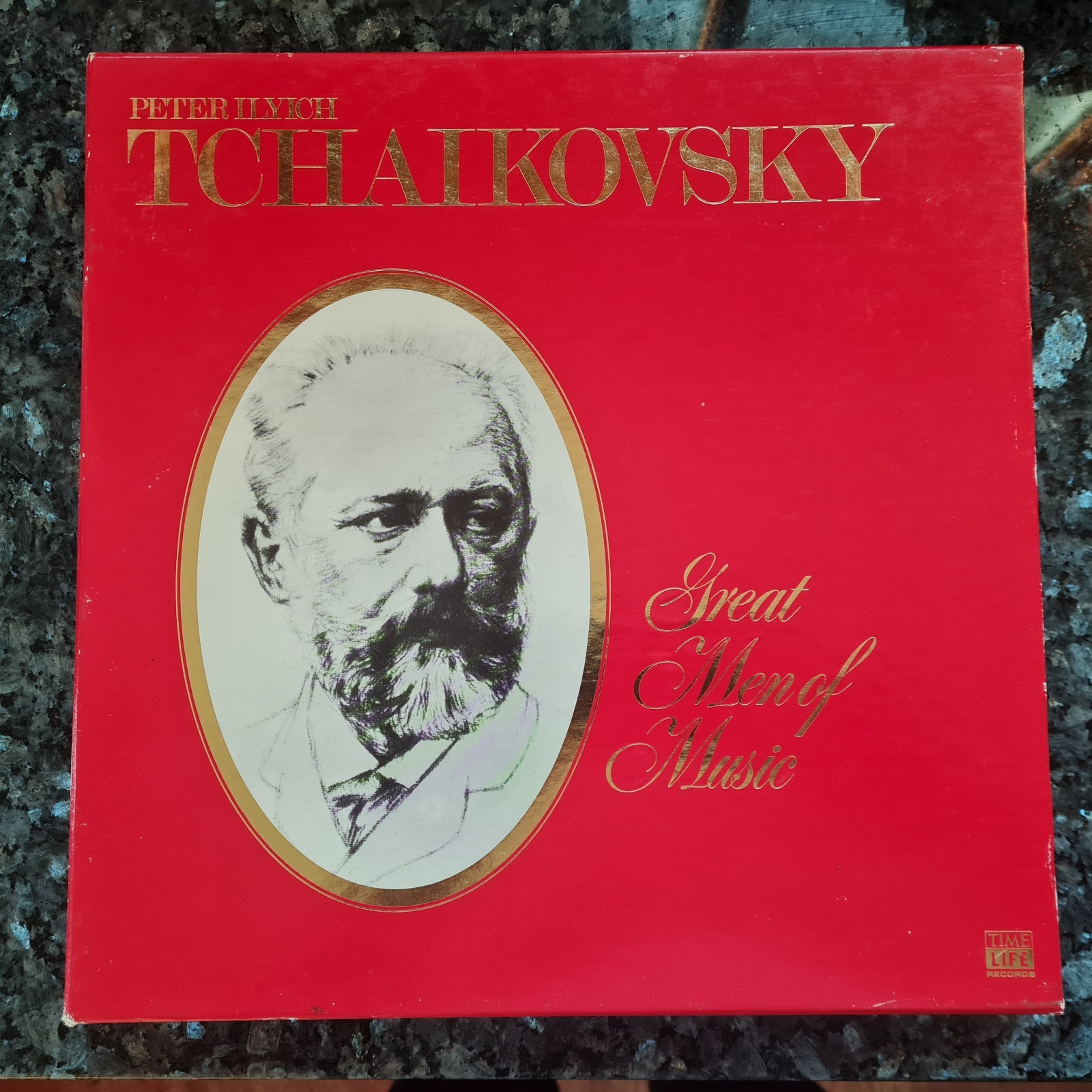 Great Men Of Music - Peter Ilyich Tchaikovsky (Time Life 4 LP Box Set - STL 541)