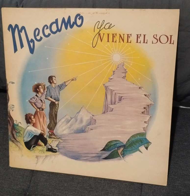 Vinilo Mecano Ya Viene el Sol
