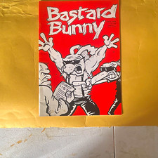 Revolutionary Comics Bastard Bunny #9 (1992) 1st Ed B&W Paul Gravett
