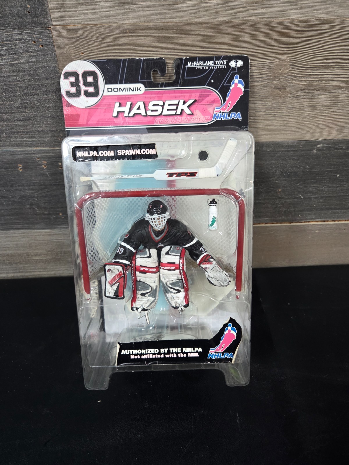 2000 McFarlane Toys NHLPA Serie 2 #39 Dominik Hasek Sigillato MOC 