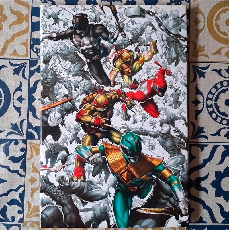 Mighty Morphin Power Rangers vs Las Tortugas Ninja